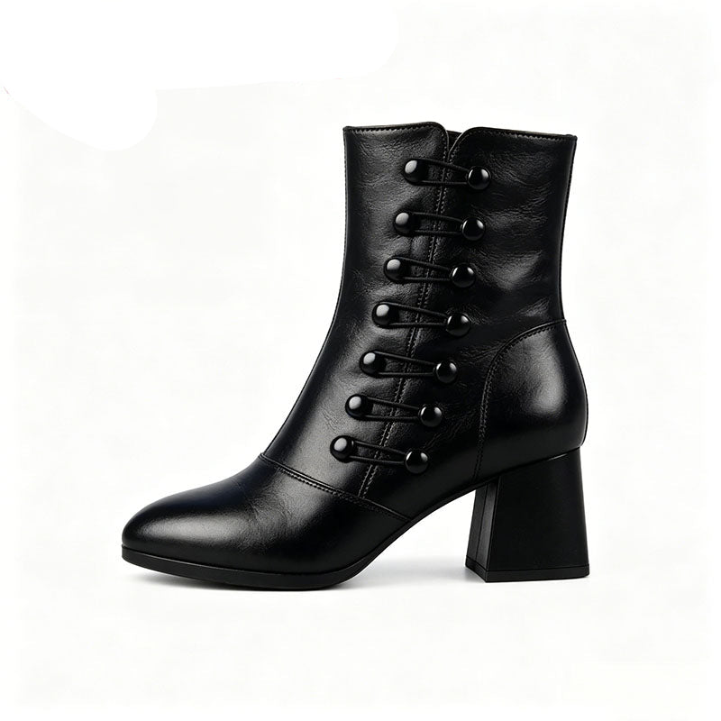 Botines de cuero