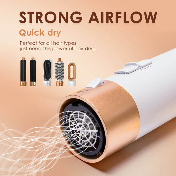 LuxeHair Pro™ - Set di piastre per capelli 5 in 1