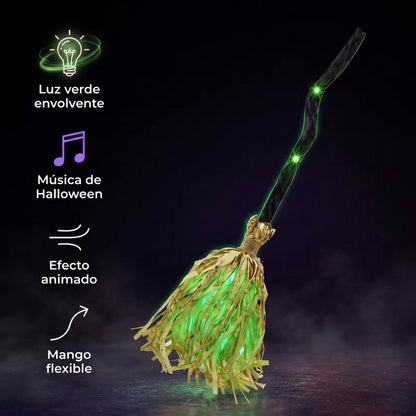 Escoba Encantada™ - Haz que tu entrada cobre vida este Halloween