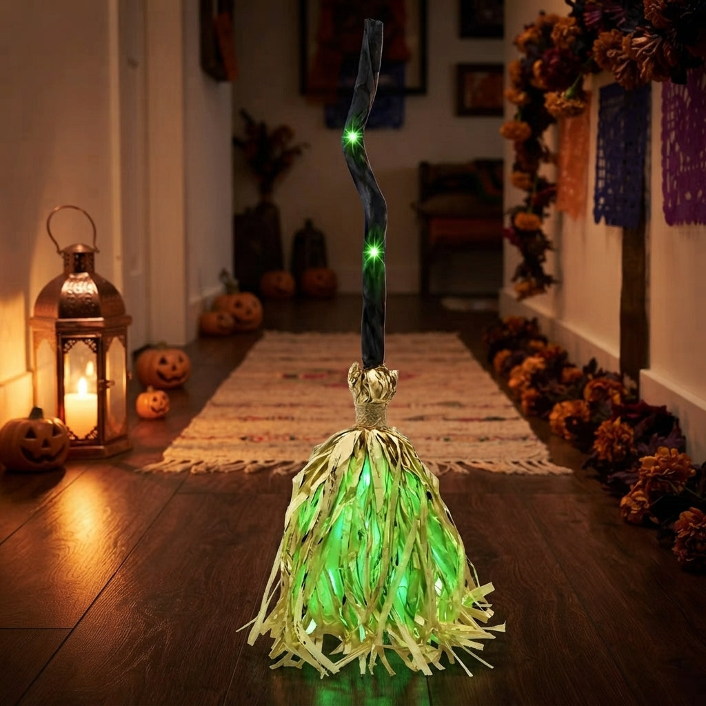 Escoba Encantada™ - Haz que tu entrada cobre vida este Halloween