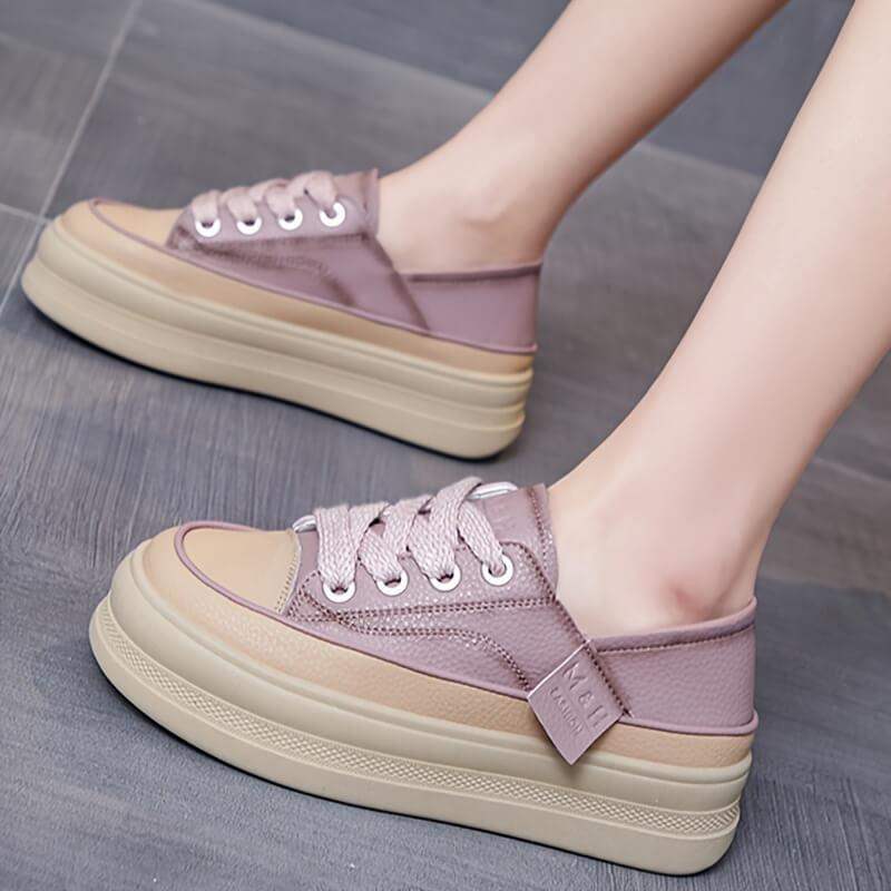 zapatillas de suela gruesa